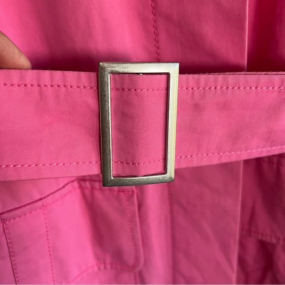 Max Mara Weekend Barbie Pink Belted Trench Coat, Size 8 - Picture 5 of 15